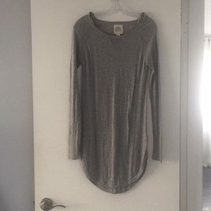 Long sleeve sweater dress